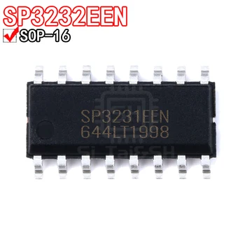 10PCS SP202EEN SP232EEN SP3232EEN-L/TR patch SOP-16 RS232 vysielač