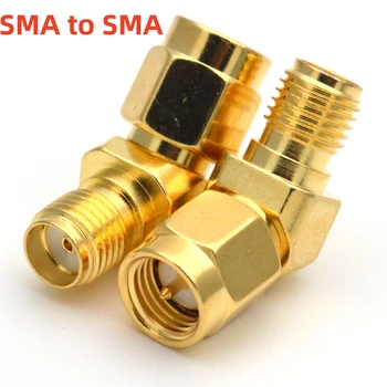 1pcs SMA adapter SMA samec na SMA female koleno 135 stupňov 45 stupňov sklon SMA-JKW čistej medi
