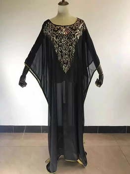 2023 Lete Sexy Africkej Ženy Jednofarebné Šaty Plus Veľkosti Ženy Šaty Afriky Oblečenie Maxi Šaty