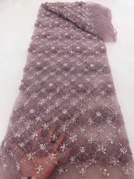 2023 výbušné modely ťažké korálky, flitre perličiek trubice bublina korálky 3D čipky oka, high-end celebrity vintage šaty večerné dresse