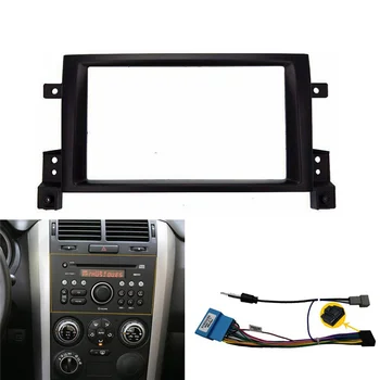 2Din Stereo Rádio Fascia Panel Rám pre Suzuki Grand Vitara 2005-2015 Auto GPS, DVD Autoradio Rám