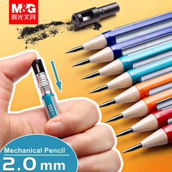 4PCS Mechanické Ceruzky 2.0 mm s Viesť Sharpener Školského Úradu Písomne Ceruzky a Náplne kancelárske potreby