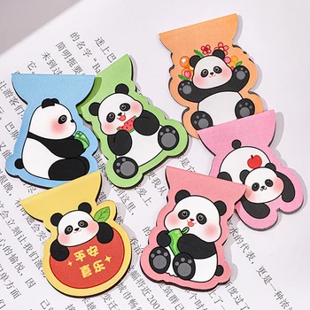 4PCS/SET Roztomilé Magnetické Záložky Cartoon Panda Zvierat Denne Magnet Knihu Označiť Deti Záložky pre Knihy, Školské potreby