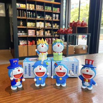 6 Štýl Doraemon Anime Obrázok Na Celom Svete Ručne Vyrobené Bábiky Zberateľské Univerzálne Dekorácie Narodeniny Darček pre Priateľa