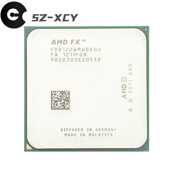 AMD FX-Series FX 8120 FX8120 FX-8120 3.1 GHz, 95W Osem-Core CPU Procesor FD8120WMW8KGU Socket AM3+