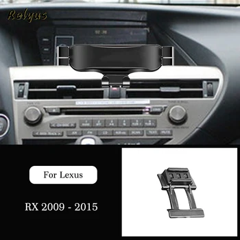 Auto, Mobilný Telefón Majiteľa Air Vent Zásuvky Klip Stojan GPS Gravitácie na Stenu Pre Lexus RX 2009-2015 Auto Príslušenstvo