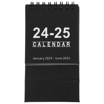Blok Kalendár Stolový 2024 Mini Roku 2025 Ozdoby Tvorivé Dekor Papier Jednoduchý Štýl Office Desktop