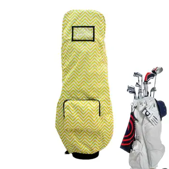 Golf Club Bag Daždi Kryt Leteckej spoločnosti Taška Skontrolovať Vaku Golf Club Kryt s Vrecku Prenosný Golfový Bag