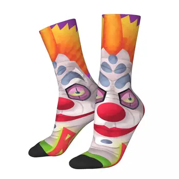 Harajuku Blázon pánske Ponožky Killer Klowns From Outer Space Film Unisex Harajuku Vzor Vytlačené Zábavné Novinka Posádky Ponožky Chlapci Darček
