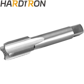 Hardiron M37X1 Stroj Niť Ťuknite na Ľavej Ruke, HSS M37 x 1,0 Rovno Skladaný Kohútiky