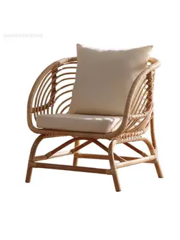 Hot predaj domov prírodný ratan stoličky, gauč reálne ratan tri-kus čistý červené stoličky balkón jednoduché voľný čas stoličky