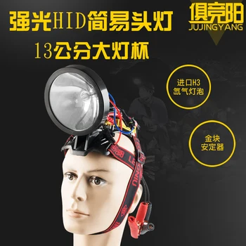 Ju Jingyang Odlesky HID jednoduché svetlomet 13cm svetlomet pohár veľké apertúry vysoký jas