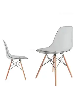 Kreatívne opierkou voľný čas stoličky, plastové krištáľovo priehľadné jedálenské stoličky jednoduché moderné módne kaviareň kancelárske stoličky