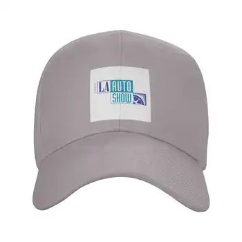 LA Auto Show Logo Módne kvality Denim spp Pletené klobúk Baseball cap
