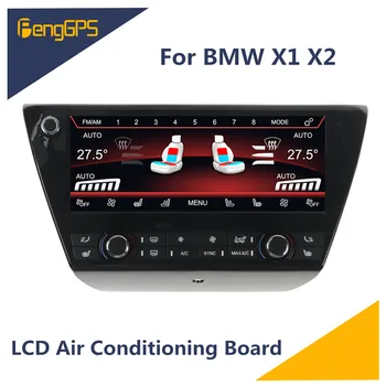LCD klimatizácia Rada AC Panel Pre BMW X1 F48 2016 - 2020 Climate Control Displej Inteligentný Hlasové Ovládanie Touch Gombík