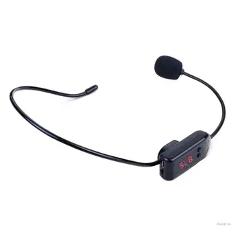 M5TD Ľahký, FM, Bezdrôtový Mikrofón Slúchadlá Vstavané Batérie Headset s Funkcia Prehrávania 680Ohm Odolnosť