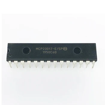 MCP23017-E/SP DIP-28 MCP23017 16-Bitové vstupno-výstupný Expander s I2C Rozhranie IC Diy IO Elektronické