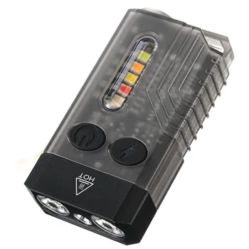 Nabíjacie Vreckové Svietidlo LED 13 Svetla Módy 1000 Vysokej Lumen IPX4 Mini Baterka