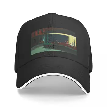 Nové Nighthawks tým, že Edward Hopper šiltovku tvrdý klobúk derby klobúk Dizajnér Klobúk Mužov Klobúk Žien