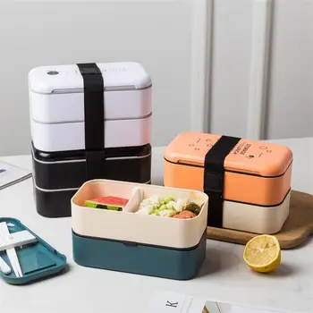 Ohrievané Jedlo Nádoba na Jedlo Bento Box Japonský Tepelnej Snack Elektrické Vyhrievané Lunch Box pre Deti s Priehradkami Lunchbox