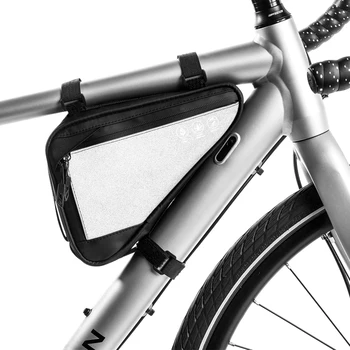 PU Flexibilné Nepremokavé Cyklistické Taška S Nastaviteľným Pásom Na Rôznych Miestach Bezpečné Pre Profesionálne Flexibilná Inštalácia