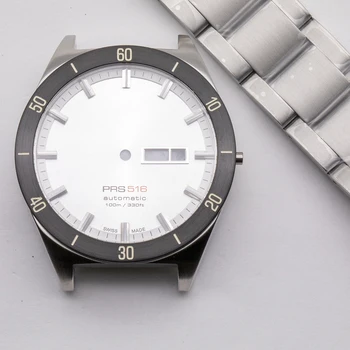 Príslušenstvo hodinky Zmontované prípade k dispozícii s Športy Séria white stretávajú 316 oceľové puzdro s Švajčiarsky 2836-2 pohyb