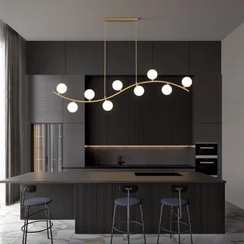 Prívesok Lampa Led Umenie Moderný domov pre obývacia izba Luster Svetlá Izba Dekor jedálenský visí vnútorné osvetlenie kuchynských doplnkov