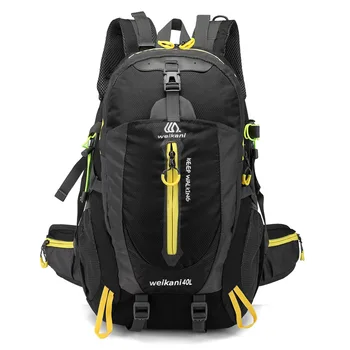 Pánske horolezectvo vak outdoor turistika horolezectvo cestovná taška horolezectvo nepremokavé veľkokapacitný úložný batoh 40 L