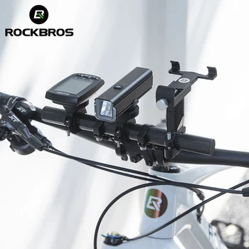 ROCKBROS Požičovňa Rozšírenie Rukoväť Držiak Telefónu Gopro Gps Držiak Uhlíka Zrna Multi-funkčné Mount Support Bike Príslušenstvo