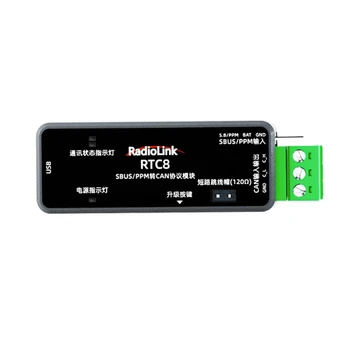 RTC8 RadioLink SBUS/PPM MÔŽETE protokol modul dual signál údaje okno parameter prispôsobenie pre priemyselné použitie
