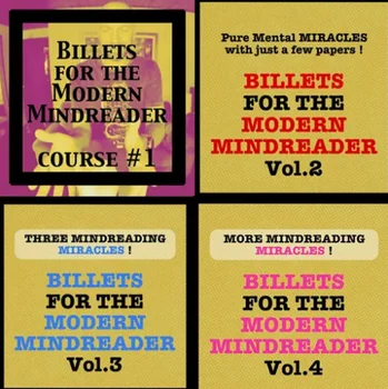 Sochory pre Moderné Mindreader vol.1-4 podľa Julien Losa - Magické Triky