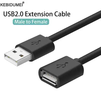 USB 2.0 Predlžovací Kábel pre PC TV USB Mobilný Pevný Disk Mužov a Žien Kábel Extender Dátový Kábel Mini USB 2.0 Predlžovací Kábel