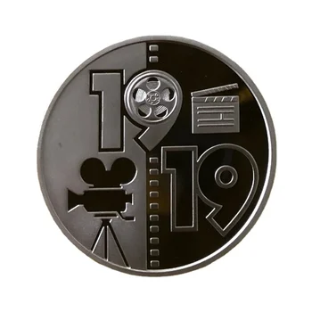 Ukrajina 2019 5 Grivna Odesa Film Produkty Factory Sto Rokov Pamätné Mince UNC Originál