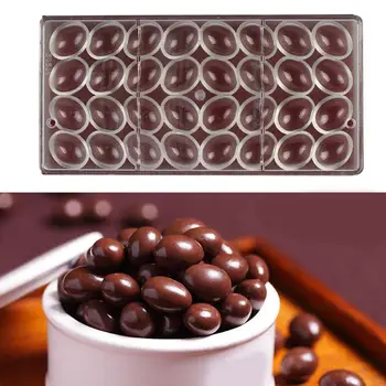 Čokoláda, Formy Plastové Pevného Pridal Riadok Polykarbonátu Malé Vajce Formy MultiCompartment Transparentné Čokoláda Pečenie Formy CW