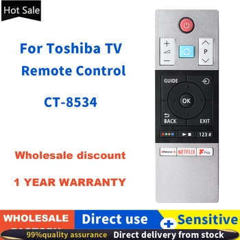 ⭐ZF sa vzťahuje na CT-8534 Nové Originálne Diaľkové Ovládanie PRE Toshiba CT-8534 / RC21150 Led TV
