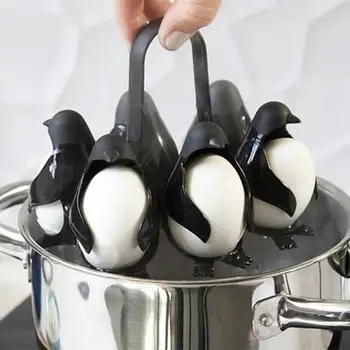 Multifunkčné Penguin Tvar Kuchyňa Vajcia Úložný Stojan Na Vajcia Sporák Chladnička Úložná Polička